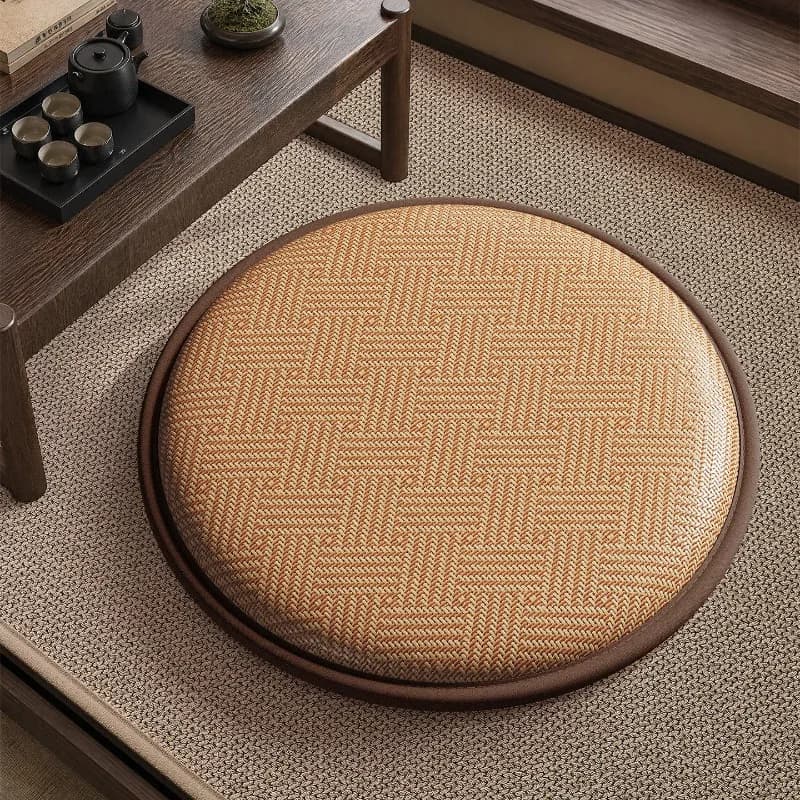 Vine Mats Futon Cushions Tatami Mats for Home Use Balcony Window Sills Bay Windows Meditation Mats Specifically Designed