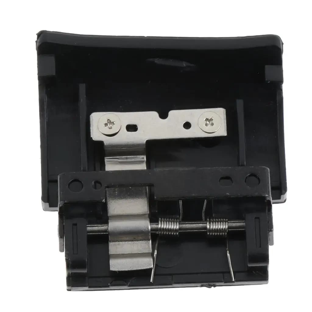 Card Socket Cover Door Replacement Part Black PVC for Nikon D90 Photo Camera