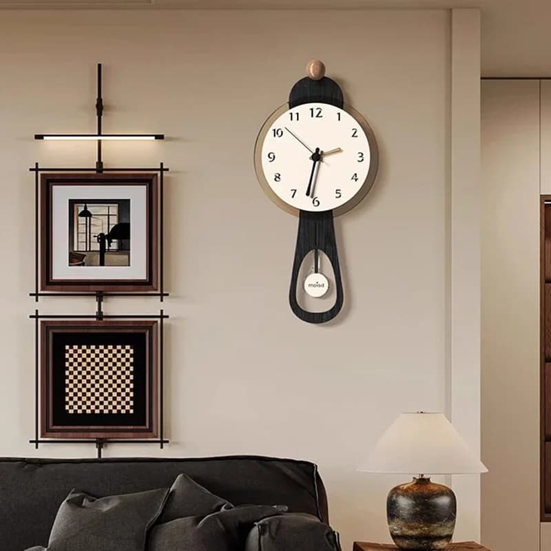 Orologi da parete in legno nordico Arte murale Decorazione elettronica vintage Orologi da parete Silenzioso design italiano Decorazioni per la casa Reloj Pared LLWC