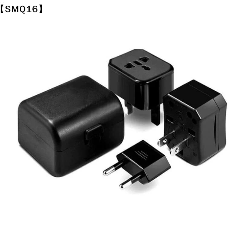 3 In 1 Universal Adaptor Global Travel Conversion Multiple Plug Power Socket【SMQ】