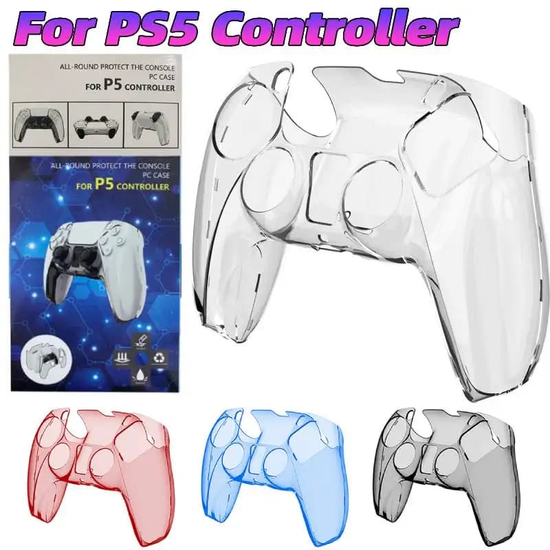 Accessori trasparenti per macchine elettroniche Custodia protettiva ultra sottile Custodia trasparente per PC per controller PlayStation 5
