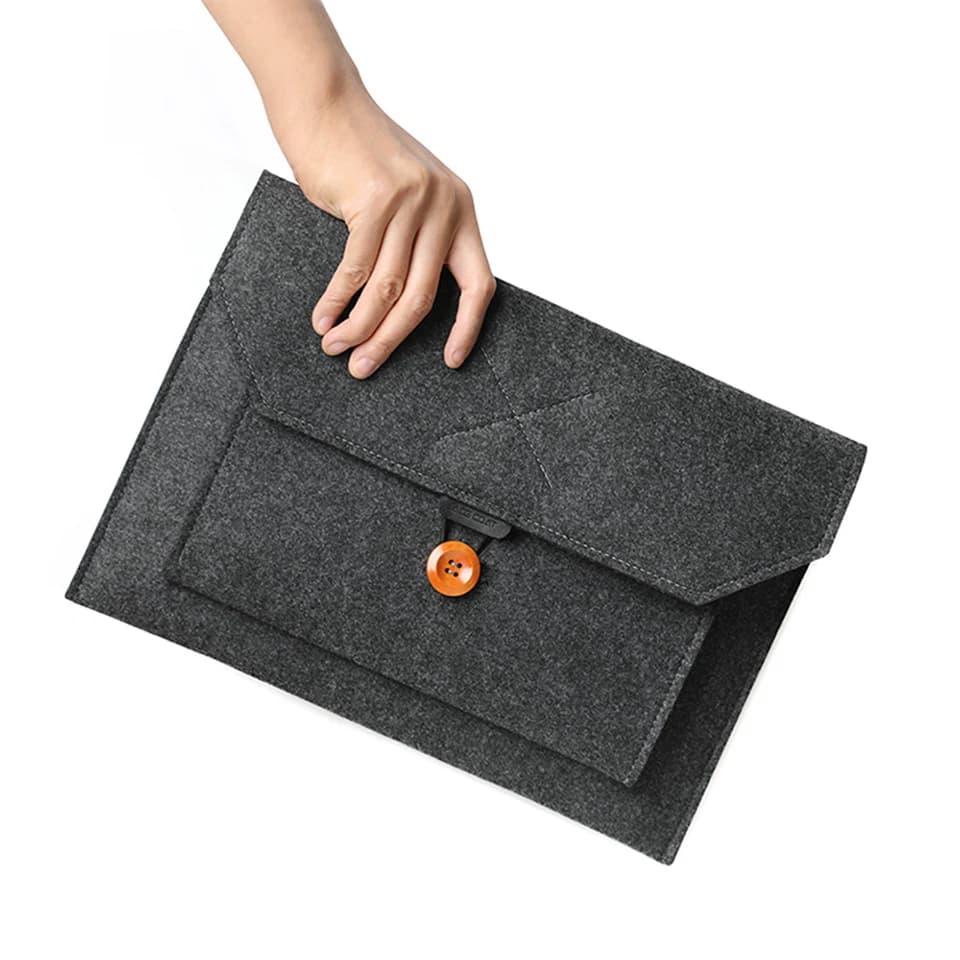Custodia multitasche con custodia per laptop in feltro ultraleggero per valigette per tablet notebook da 11/13/14/15 pollici - Protezione