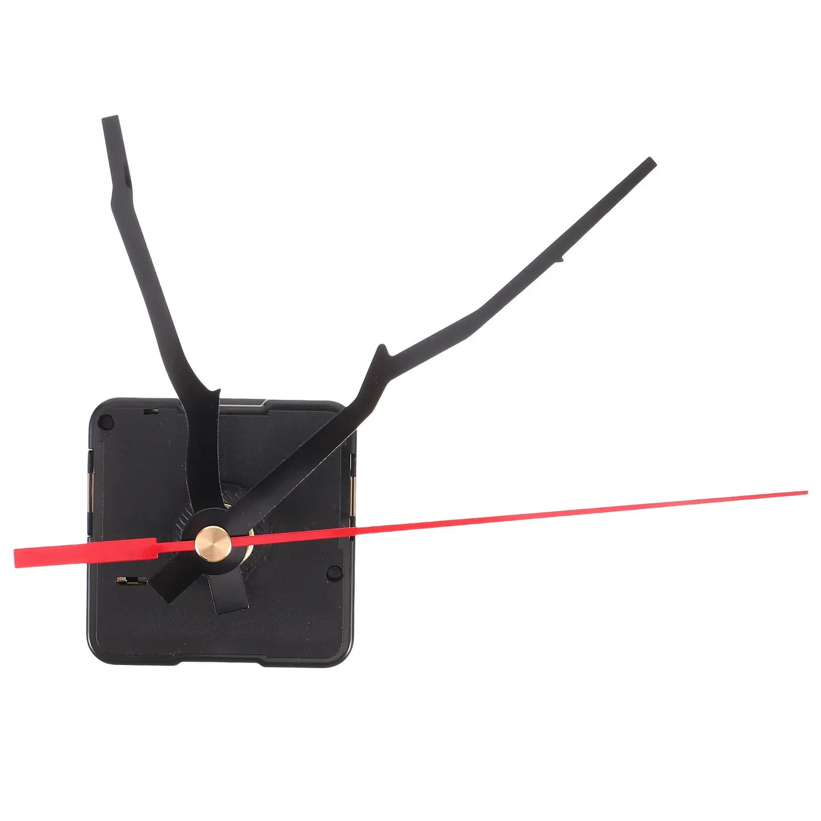 Set of 1 silent mechanism for high hardness watch with universal hands for frameless wall clock, DIY repair kit