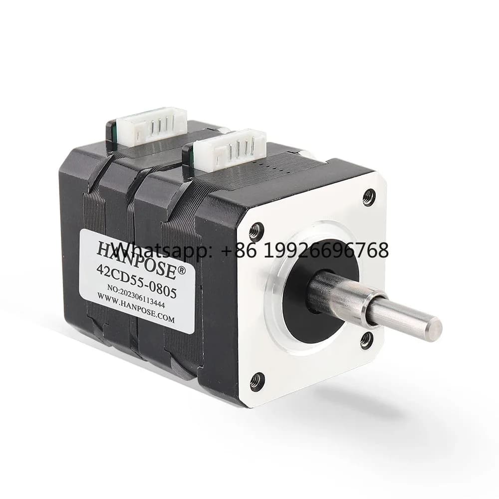 Double Layer Stacked Motor 42CD55-0805 1.6A 270mN.m Forward Reverse Automatic Micro 3D Printer Nema17 Stepper Motor