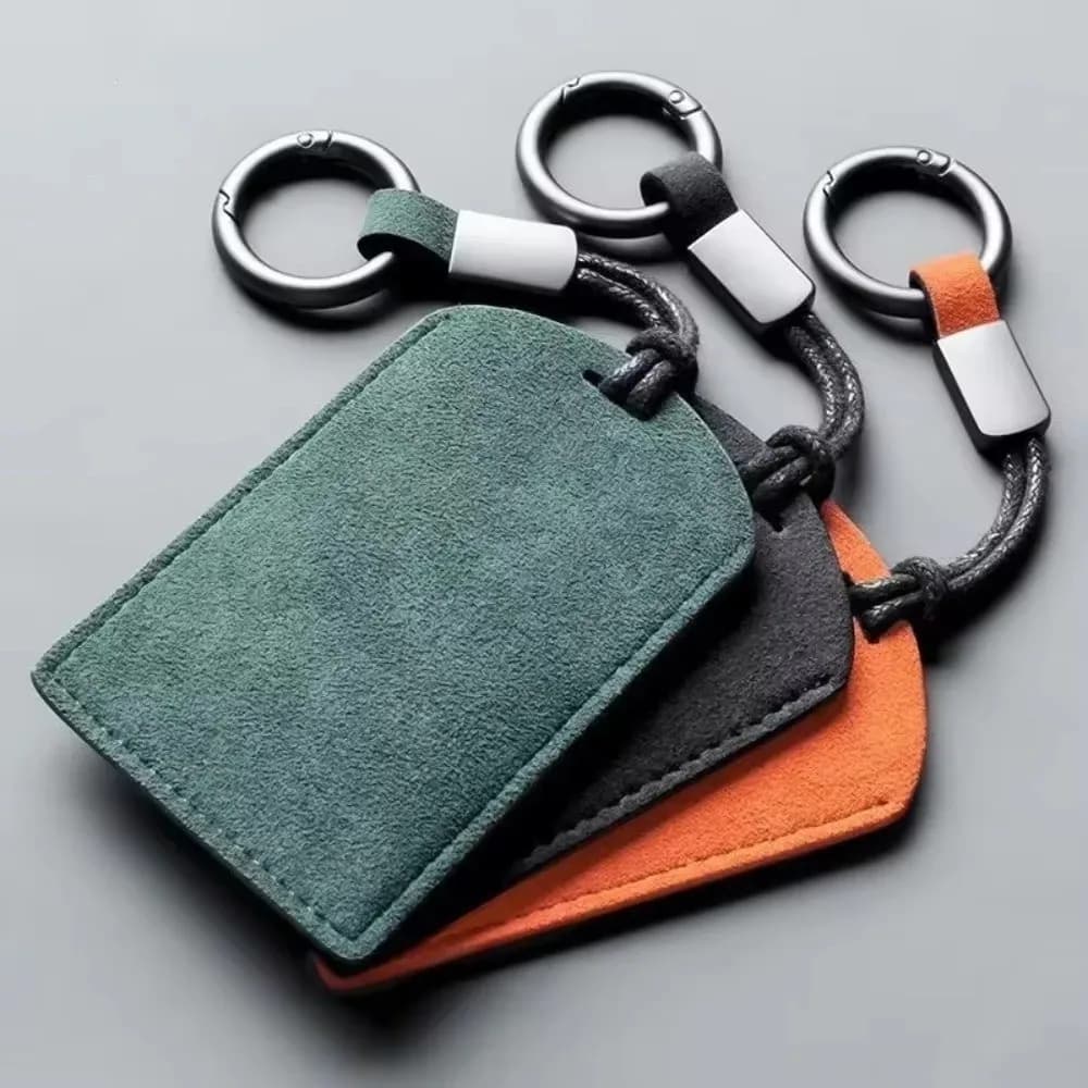 Portable Genuine Leather Car NFC Card Holder Mini License NFC PVC Card Cover Key Cover Protector Cover Auto Accessories