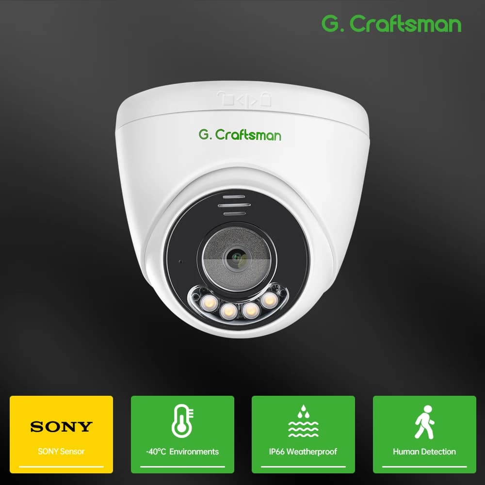 CA, 12 MP POE, IP bullet camera, night vision security CCTV, audio video surveillance, double light, two-way audio, GA-FFD-M12S-TF