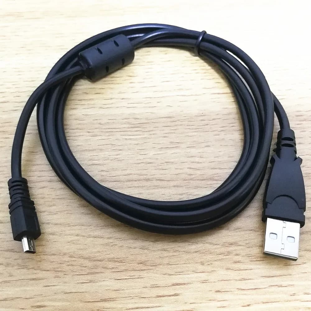 8pin USB Data Cable for Camera for Nikon Coolpix Lumix TZ5 LX2 LX5 LX7 FS5 FS7 FS70 FZ5 FZ8 FZ15 FZ20 FZ30 TZ4 as UC-E6