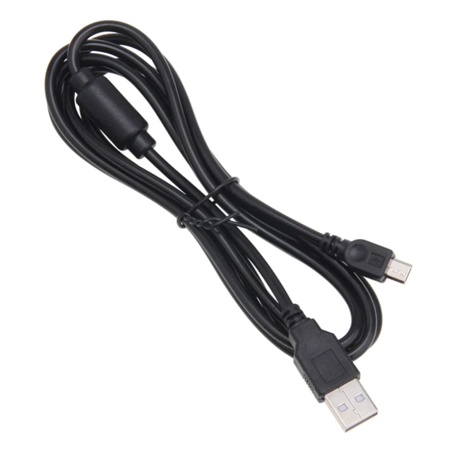 Cavo di alimentazione per caricabatterie dati micro USB a ricarica rapida da 50 pezzi 1,8 M per accessori controller Xbox One PS4