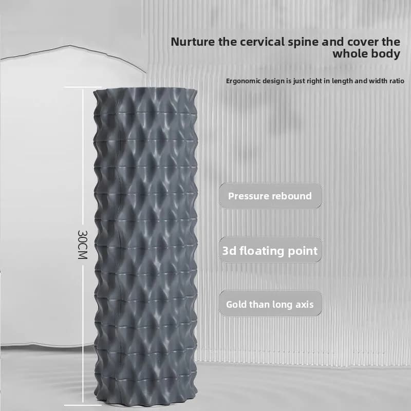 Model of Fish Sludge Yoga Column Material EVA Muscle Relaxation Open shoulder Open on back Yoga equipment Rock Mace Foam Tree