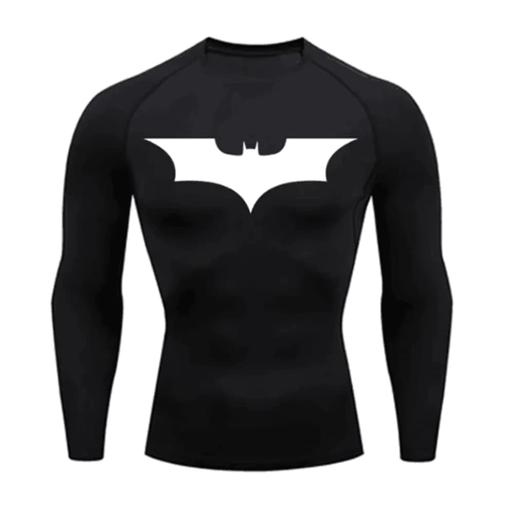 Men's Compression Athletic Top – Long Sleeve, Ideal for Football, Running, and More, Professional Sportswear WY0631