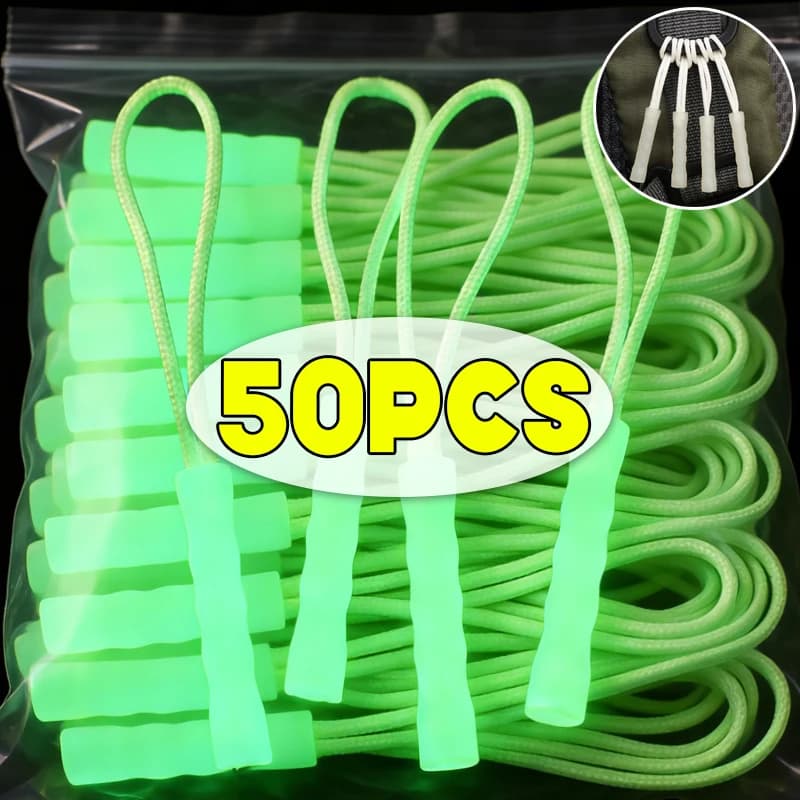 Bright hinges for hinges, hinges for hinges that light in the dark, hinges sliders, anti-theft cord for outdoor curtains, bags, suitcases, backpacks.