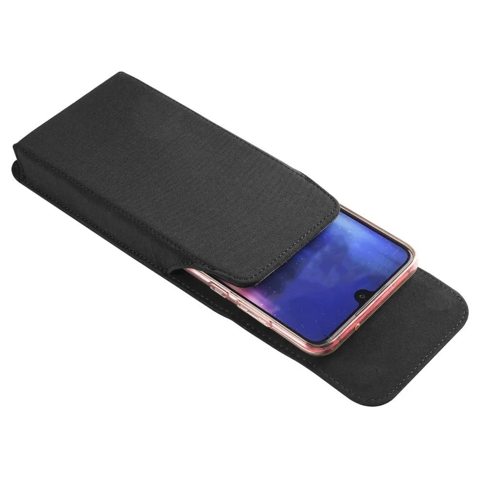 With hook mobile phone case Universal belt clip bag for single-layer phone Hanging bag for men's vertical waterproof phone