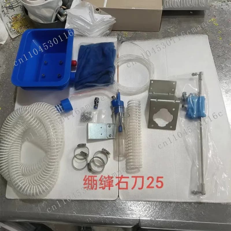 Premium Pneumatic Suction Apparatus for Flatlock Overlock Sewing Machines Easy Installation 4 Needle 6 Thread Cut-Bag