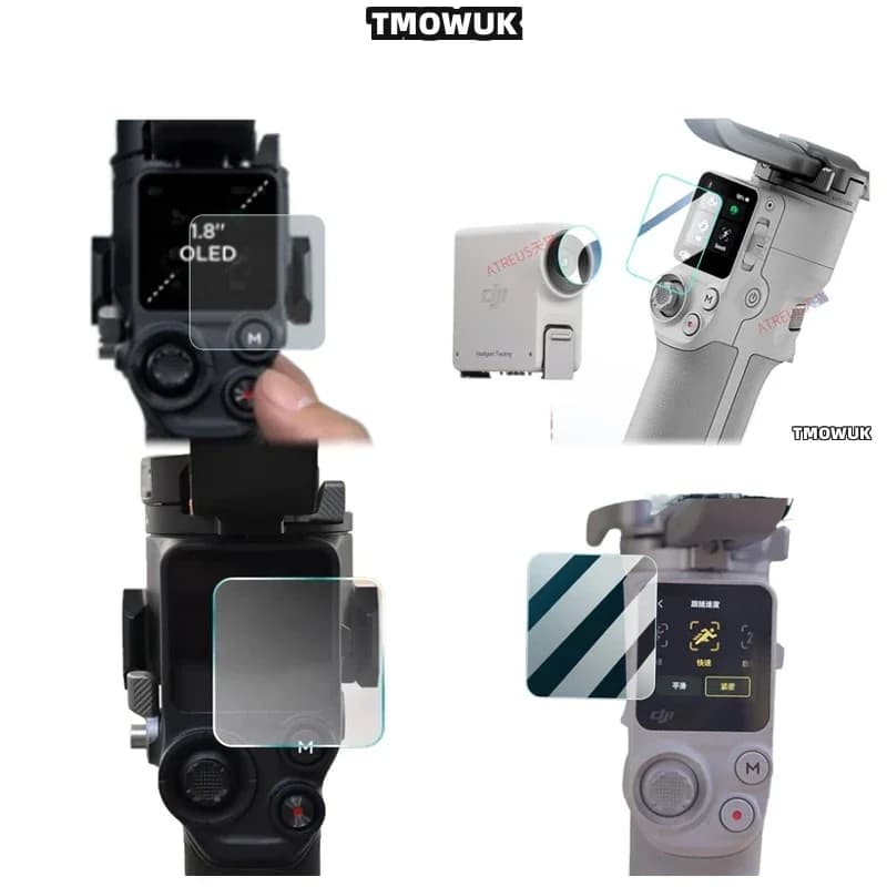 For DJI RS 2 3 Mini RSC2 3 Pro 4 Pro Mini DJI Focus Pro Universal Tempered Glass Screen Guard Cover