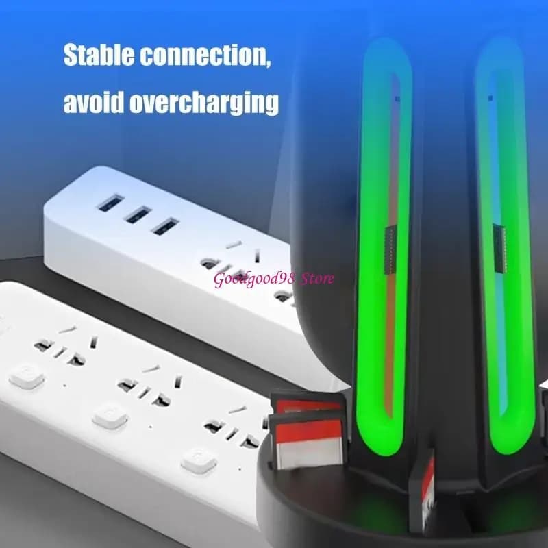 4 Dock ricarica della porta per il controller gioco USB C Affermata carica del cavo carica Stazione docking con