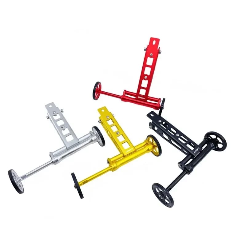 LITEPRO Per Birdy 1 2 3 Bici Pieghevole Stretta Easywheel Push Parcheggio Rack Easy Wheel EIEIO Accessori Per Biciclette