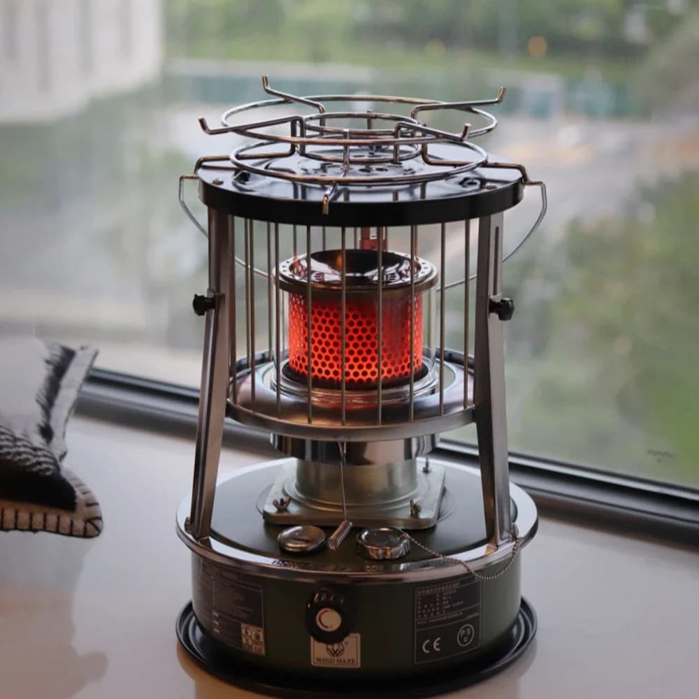 Winter stove Windproof heating stove Outdoor camping heater for barbecue ice fishing house