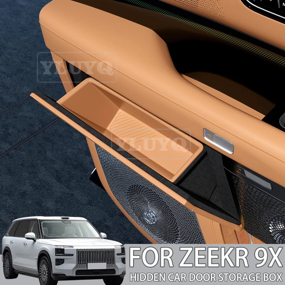 Organizer in Silicone per Maniglia Porta Auto ZEEKR 9X 2026, Accessori per Modifica Interni, Ricambi Auto