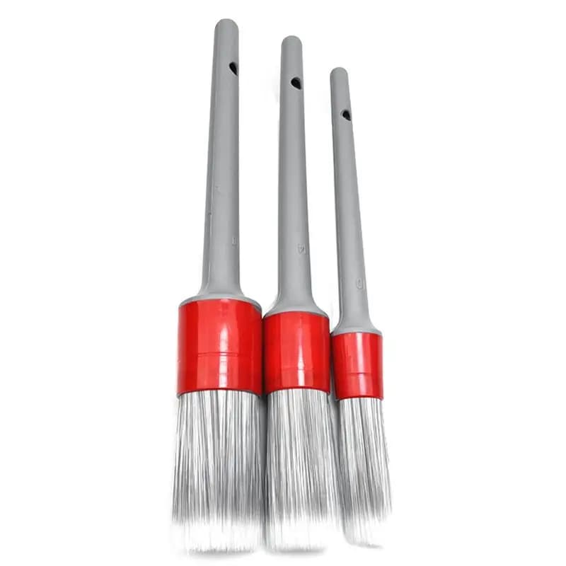 WF-Solid Sharpened Wire Cleaning Brush For Wheels,Tires, Engine Bay, Leather Seats, Door Panels