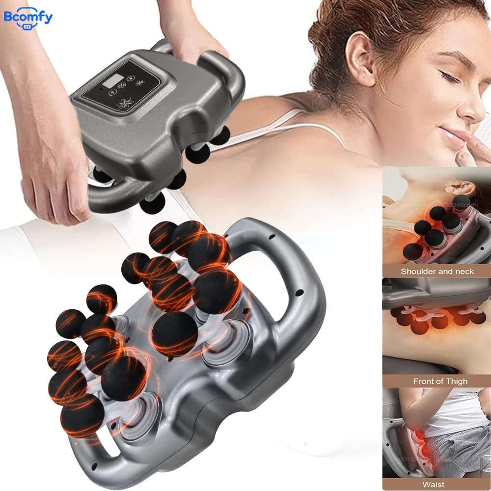 Professional Massage Gun for Muscular Fascia, Massage for Collo and Vita, Wireless Massage Gun for 16 Full Muscle Relaxation and Pain Lift