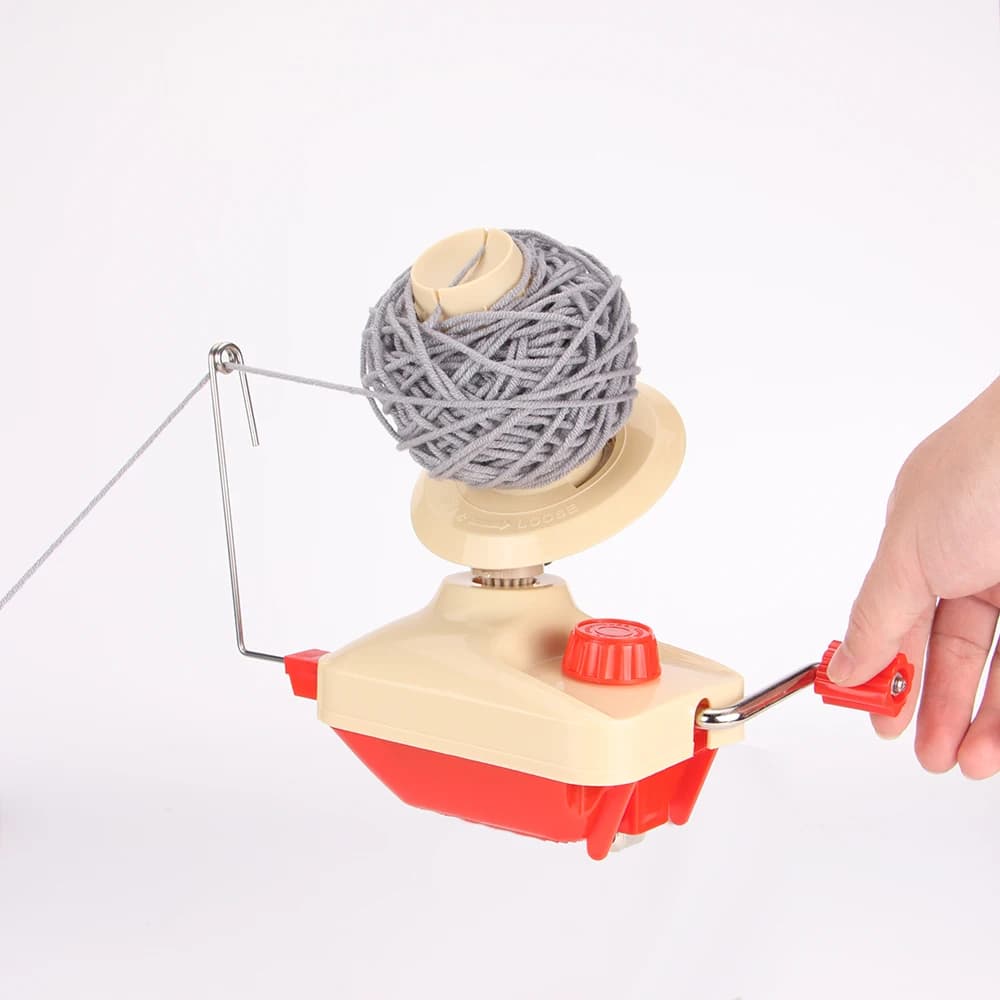 1PC Hand Crank Yarn Winder for Weaving Craftwork And Knitting Manual Thread Roller DIY Sewing Assist Tool