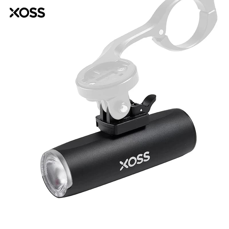 XOSS XL400 Faro per bici Impermeabile USB ricaricabile Lampada frontale MTB Luce flash per bicicletta