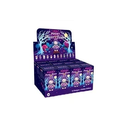 POP MART Pucky Forest Elf Series Blind Box | Simpatica action figure da collezione a forma di elfo, giocattolo a sorpresa, regalo di compleanno