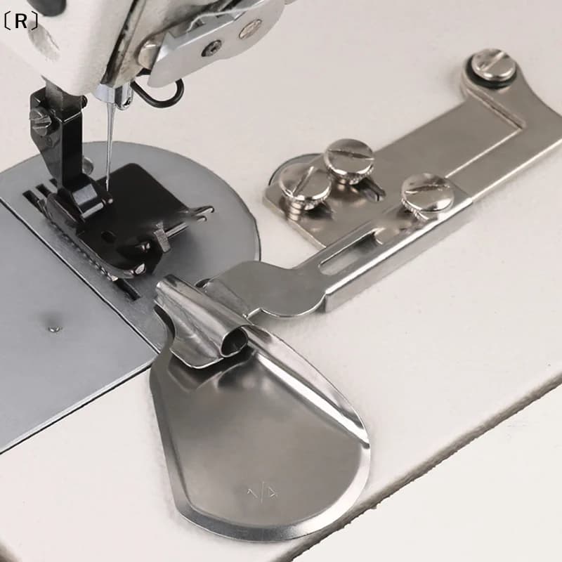 maveraR✪T9 Piedino multifunzionale regolabile Orlatura piegata Guida bordo arrotolabile Piedi di parti di macchine da cucire industriali per auto piatte
