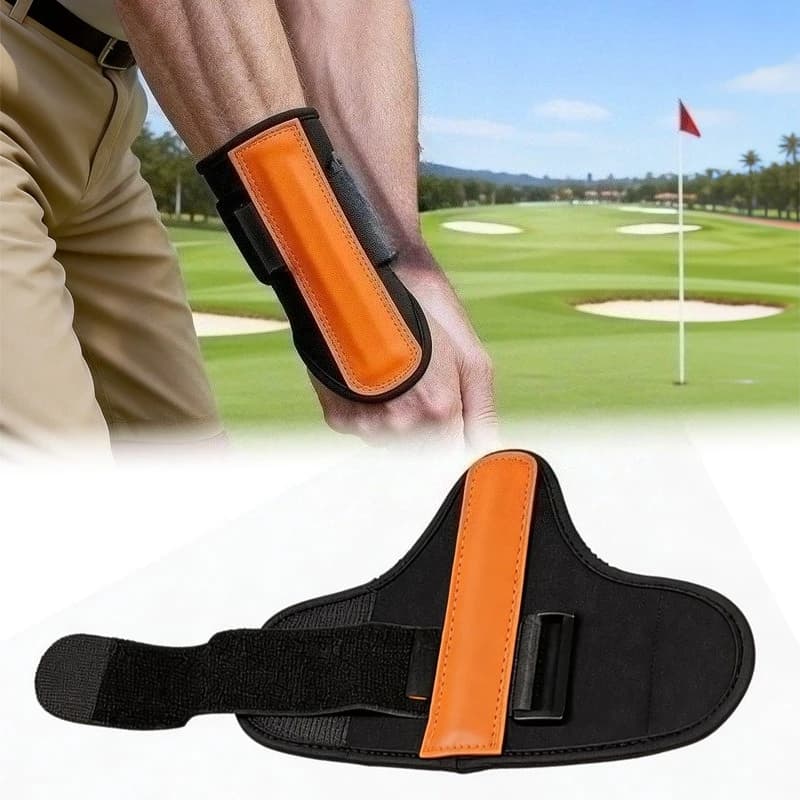Strumento di Pratica per il Corretto Esercizio del Swing nel Golf, Fascia Elastica Professionale per Polso, Ausilio per l'Allineamento e il Controllo della Potenza per Golfisti