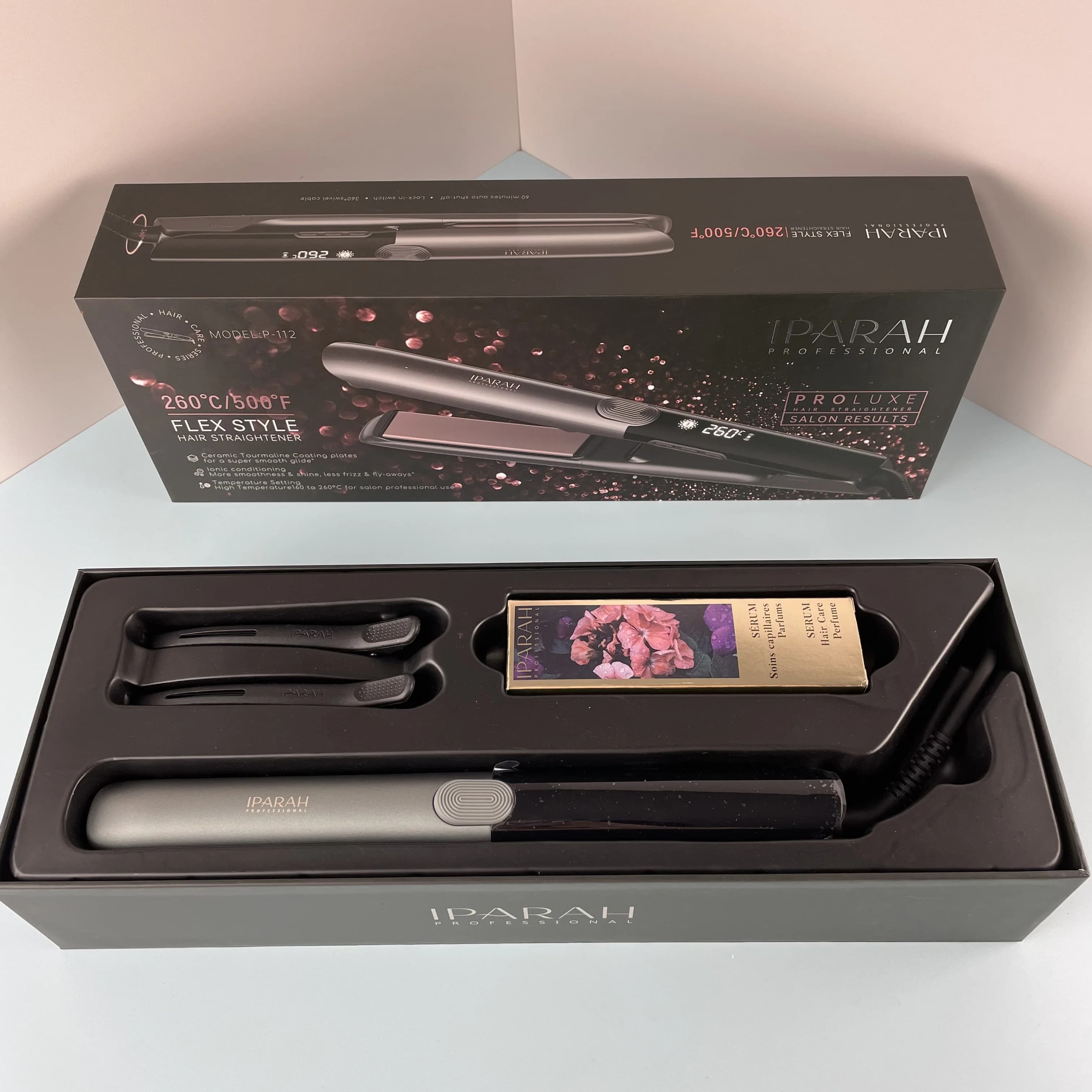 IPARAH P112 Hair Plate Professional Hair Plate with Ceramic Enamel