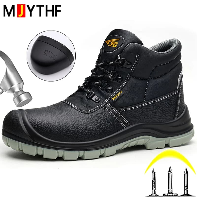 S3 Standard Work Safety Shoes Men Anti Static Waterproof Protection Shoes Puncture-Proof Security Boots Anti Scald Welding Shoes