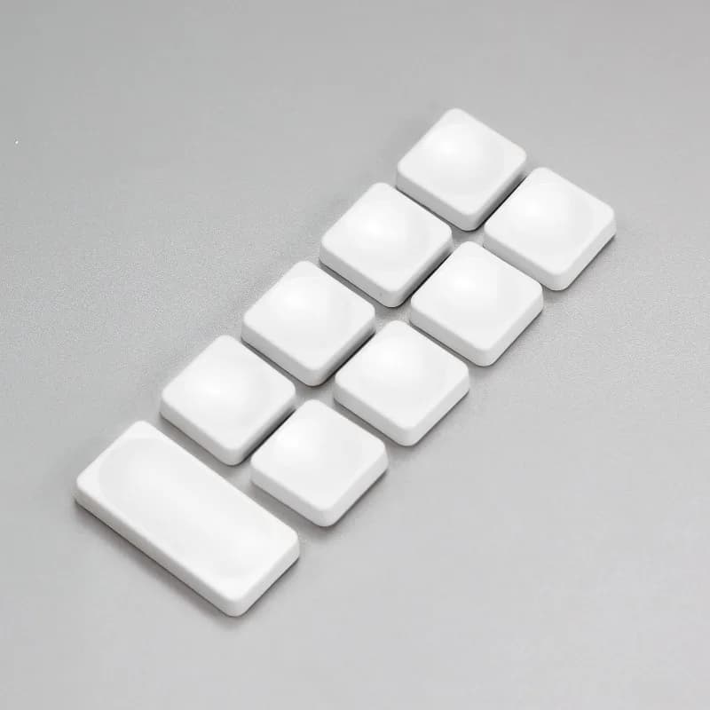 Keycaps Chosfox LCK Personalizzati in PBT con Sublimazione, Profilo Basso Ultra Sottile, Tasti per Tastiera Meccanica, Accessori Regalo