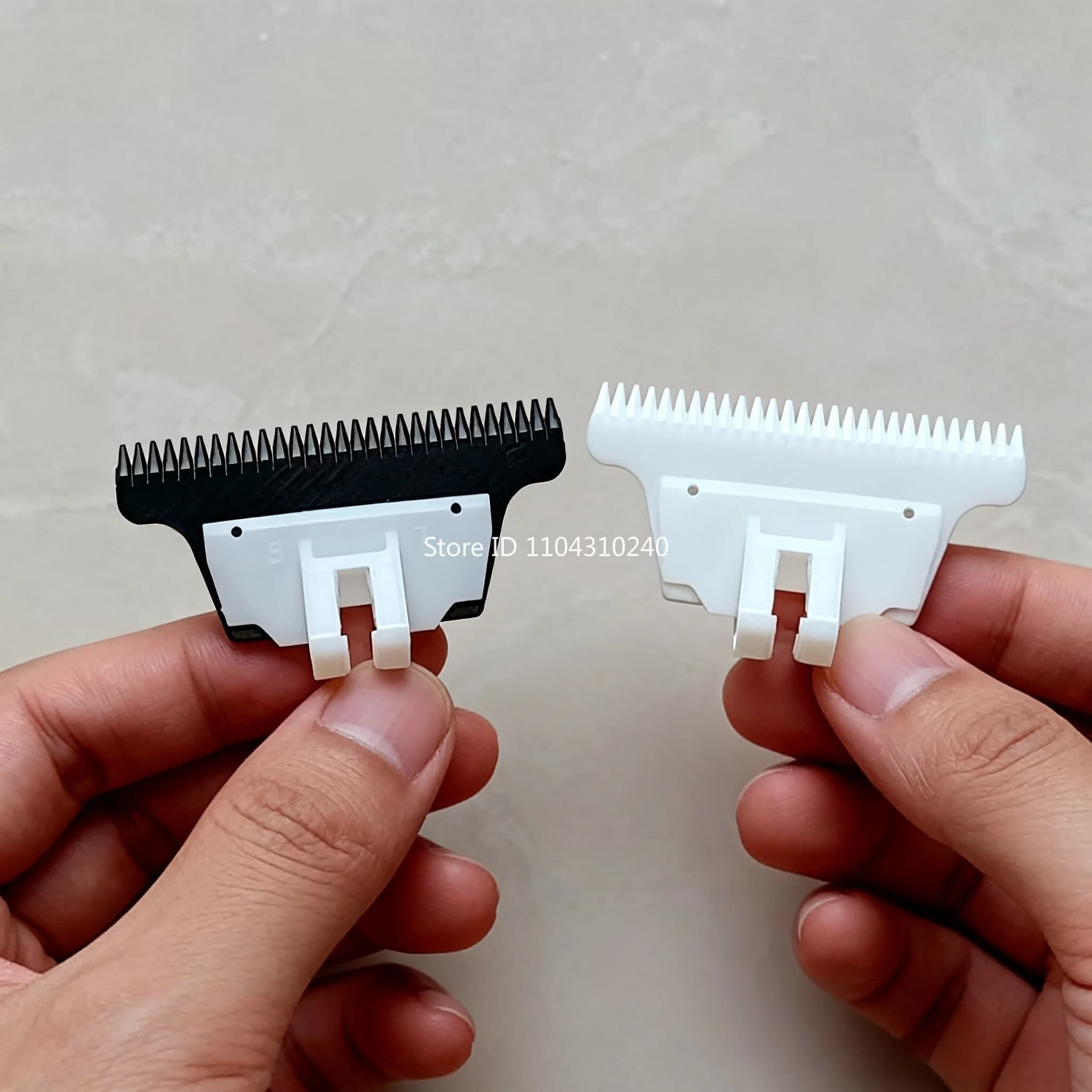 Blade cutter for sharp ceramic haircuts, compatible with Iclipper T8/T9 haircut, anti-rust spare head for precise cutting
