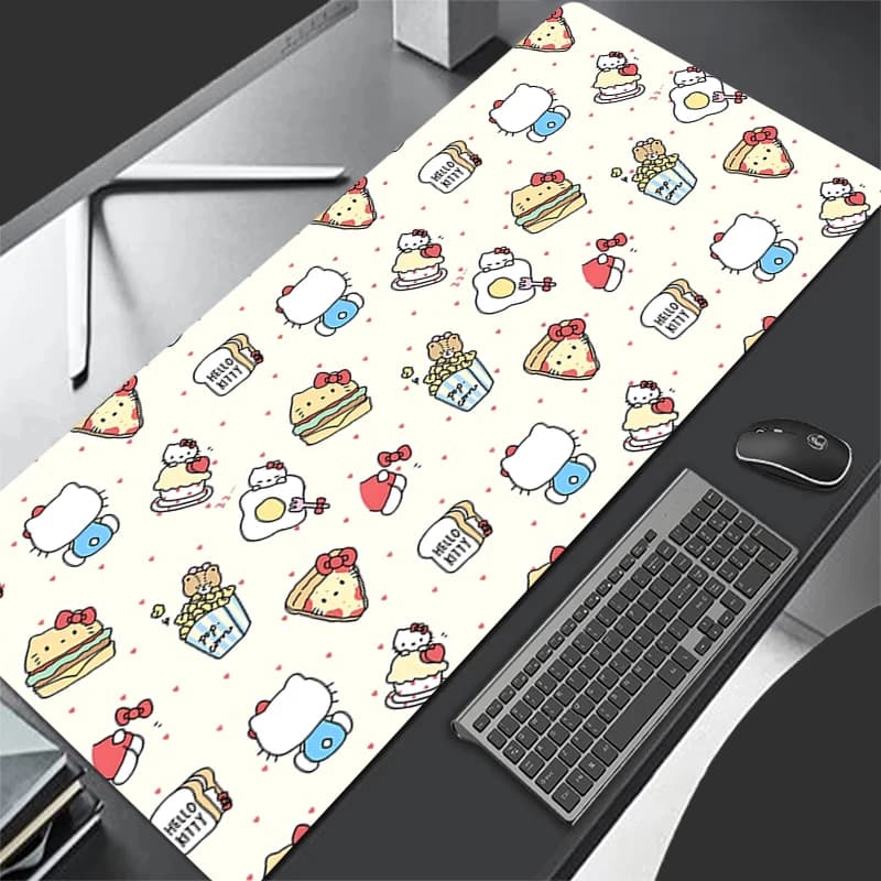 Game H-Hello Kitty Anime Mouse Mat Specifically Designed desktop mouse pad for computer Gamer for CS GO Office Laptop