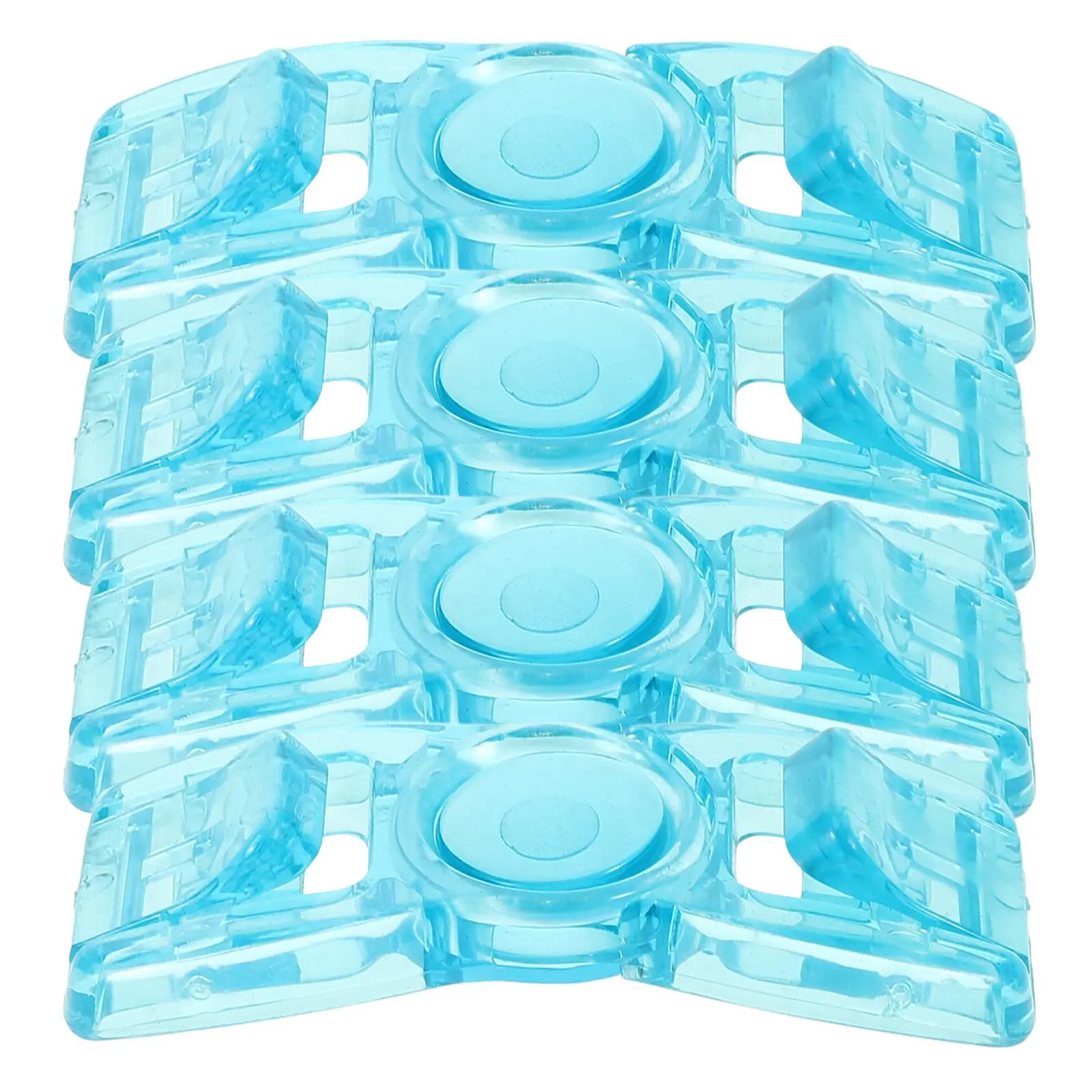 4Pcs Swimming Goggles Buckles Set Universal Goggle Strap Connectors Quick Adjust Fit for All Swim Goggles Lock Fastener