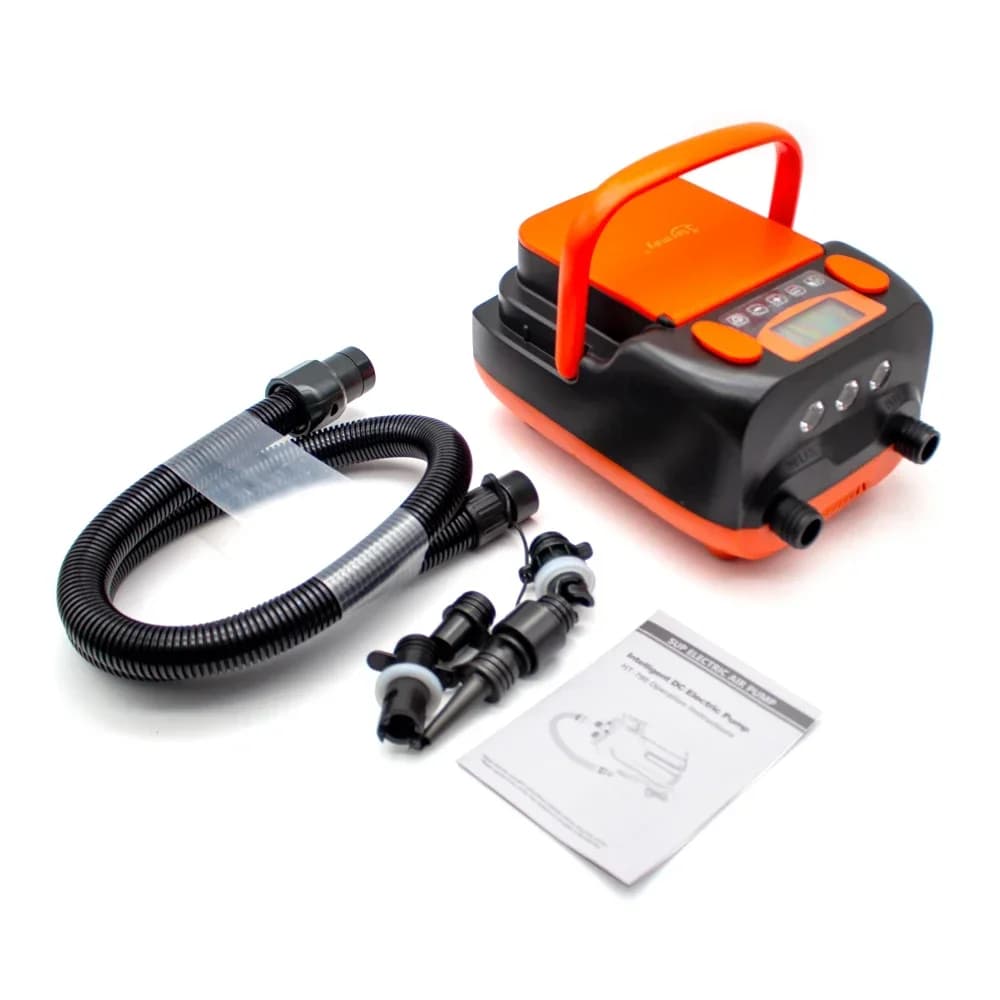 Pompa di aria elettrica SUP ricaricabile Pompa gonfiabile sgonfiabile SUP DC12V 110W Pompa di aria elettrica per paddle board Air Boat Kayak