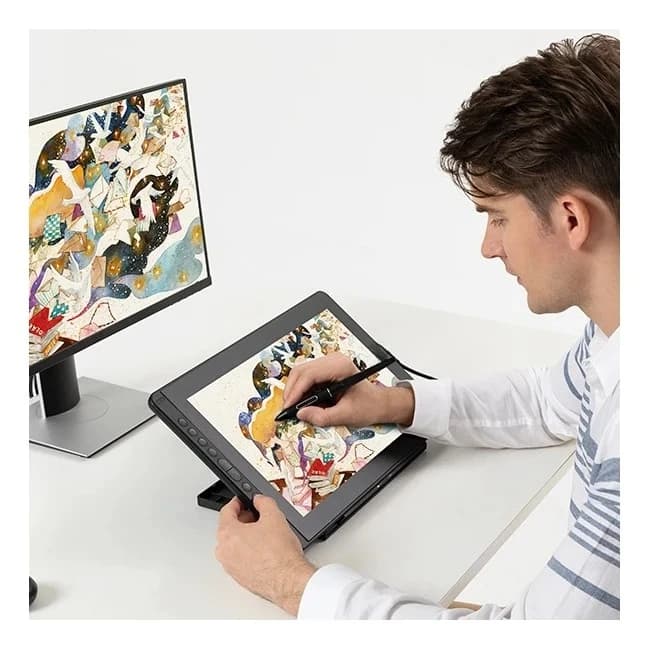 Monitor touch screen per tablet grafico con display a penna per disegno LCD a pressione da 8192 livelli