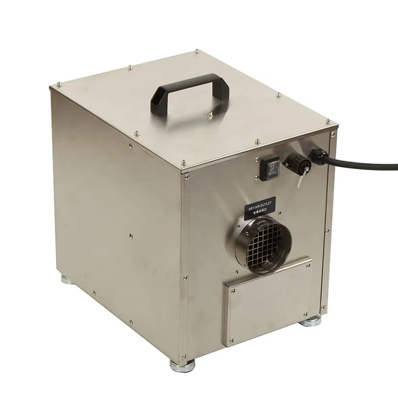 Deumidificatore con ruota di aspirazione dell'acqua per deumidificatore con motore essiccante ad alta efficienza da 0,65 kg/h con acciaio inossidabile 304