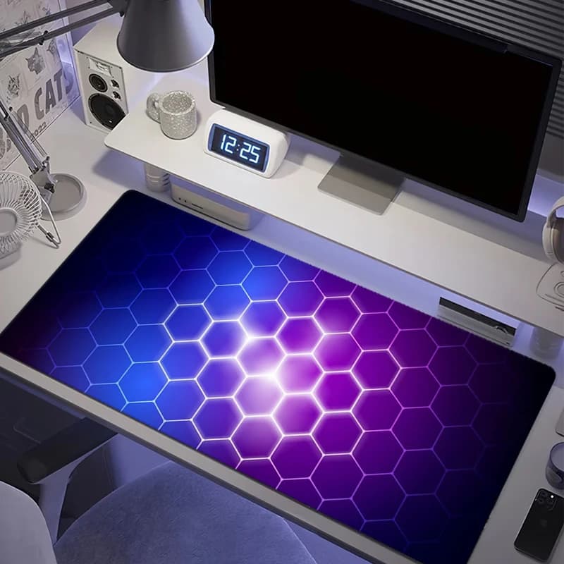 Honeycomb Series Mouse Pad Large Computer Office Game Table Mats XXL Rubber Anti-slip Gaming Keyboard Mousepads Long Desk Pads