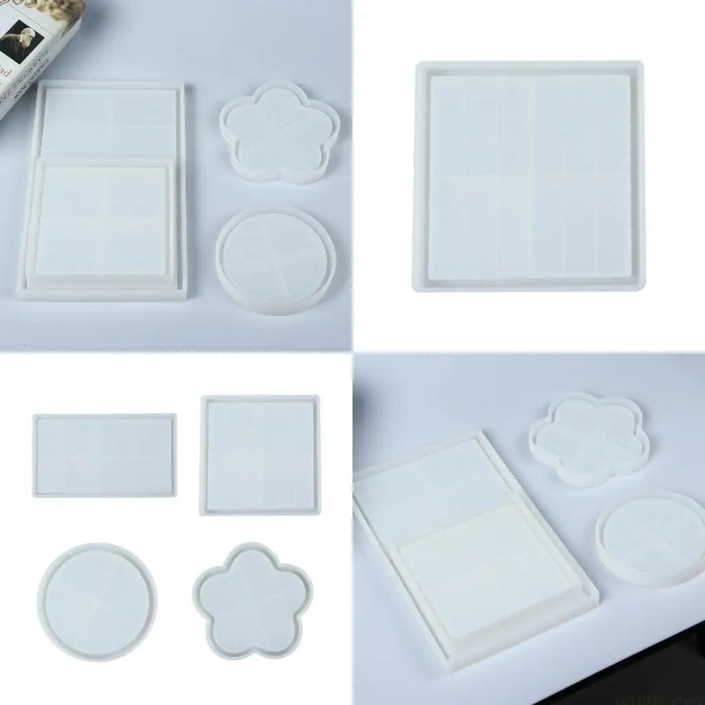 D46E Dama Gioco da tavolo Stampo in silicone Pezzi degli scacchi 3D Stampi per colata in resina per fai da te
