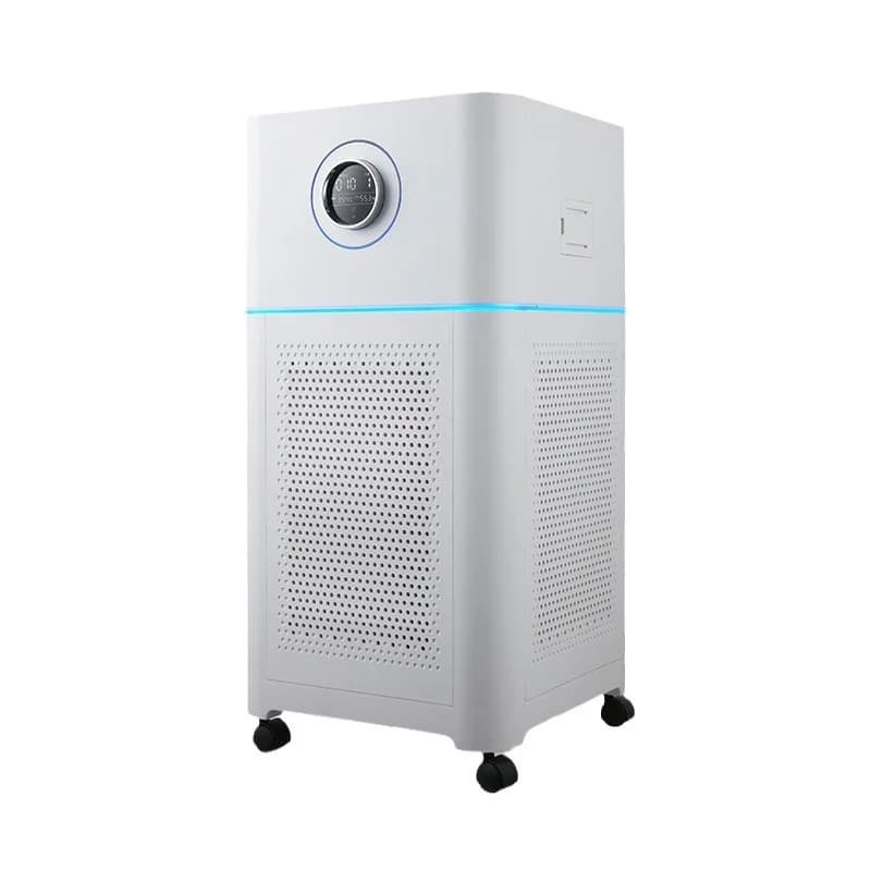 Purificatore d'aria per interni con rimozione di formaldeide, fumo e odori, a ioni negativi, per uso domestico e animali domestici