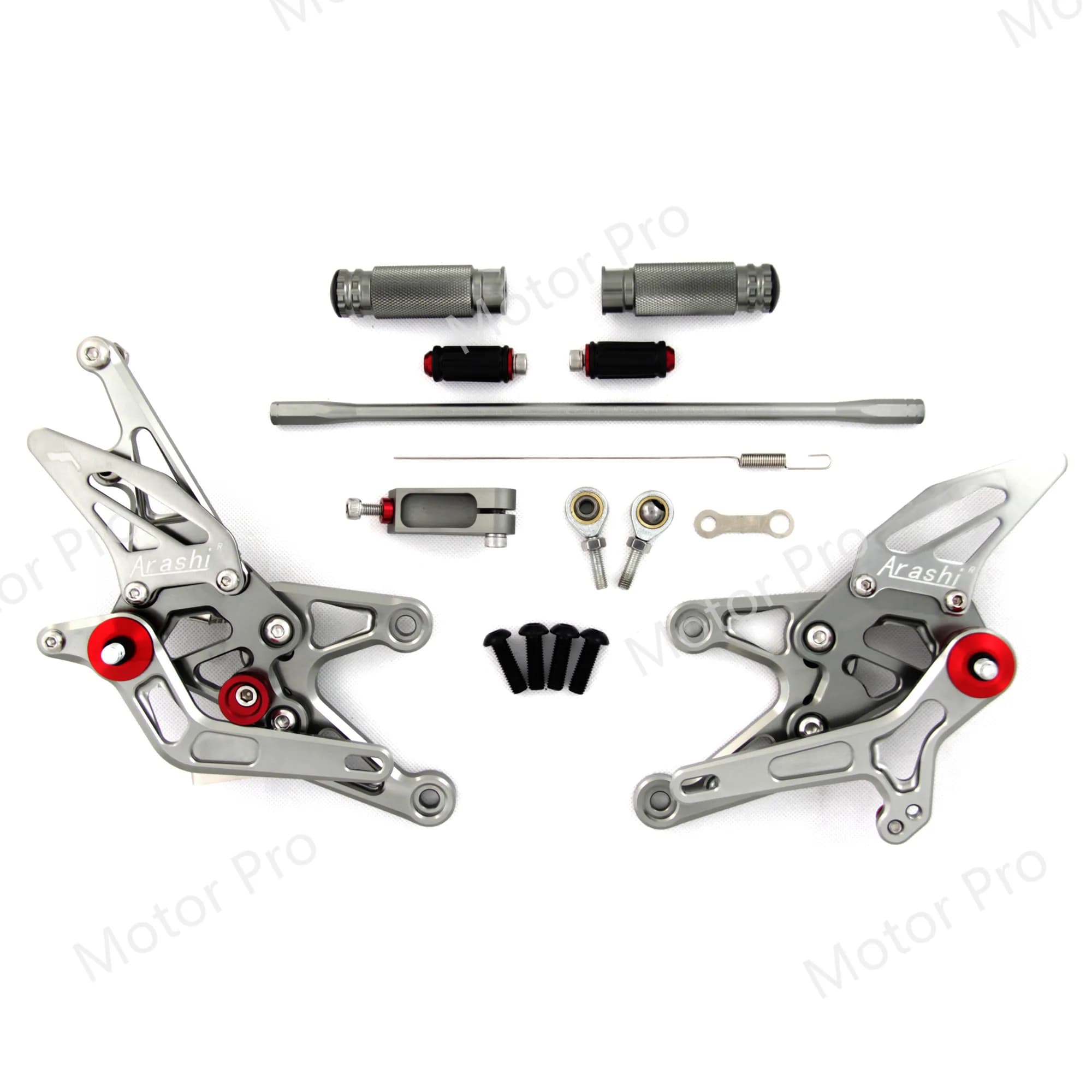 Pedane regolabili per Yamaha YZF R1 2007 2008 Accessori moto Poggiapiedi Peg Pedane Pedale in alluminio CNC YZF-R1 07 08