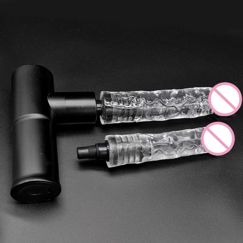 For the spare head for changing the head of the band gun massage, dildo, G-point vibration, clitoris stimulation, anal plug, vibrator