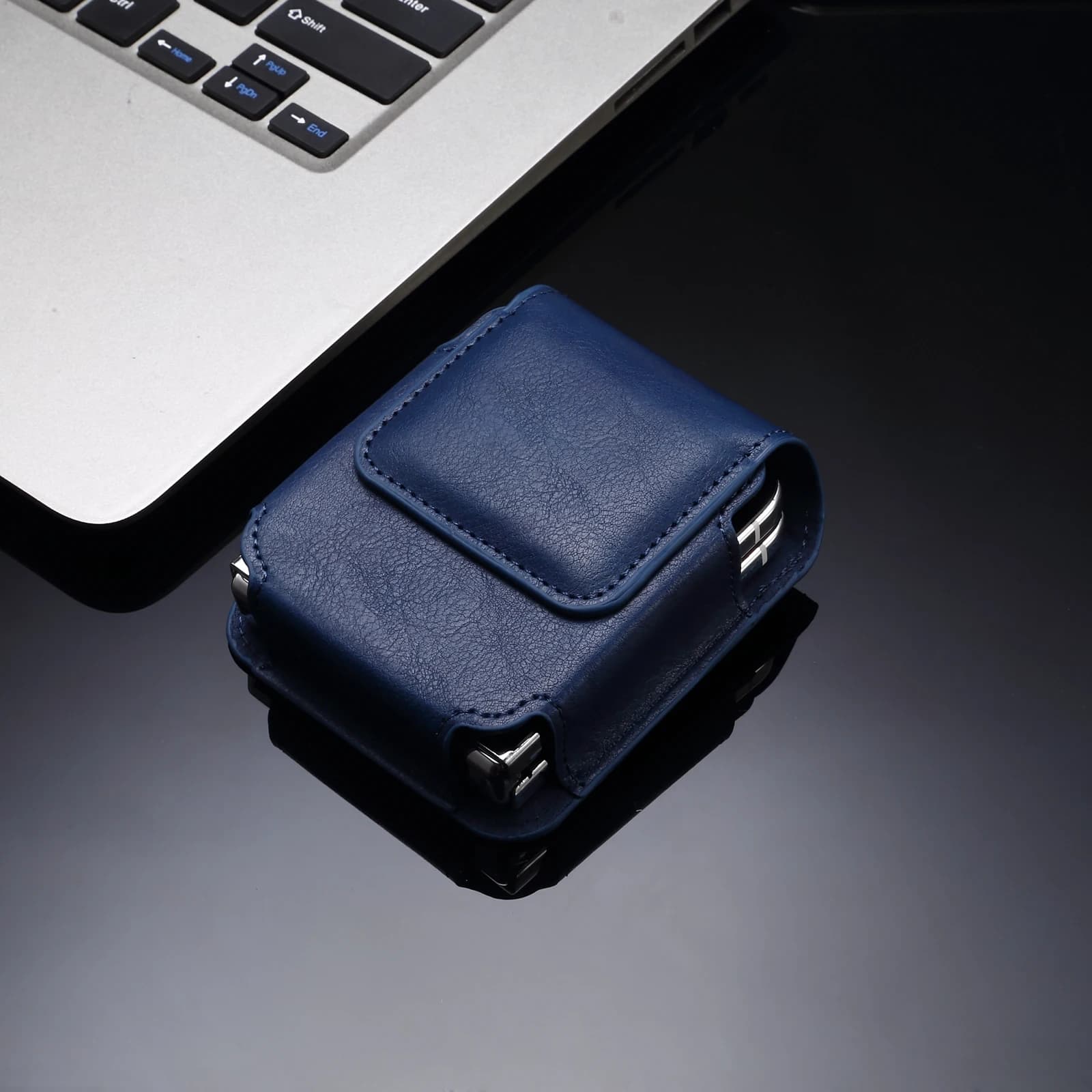 Custodia con clip da cintura in pelle Marsupio appeso per Oppo Find N3 Tecno Magic V Samsung Z Flip 7 6 5,Moto Razr 60 50 40 5G Custodia per fondina