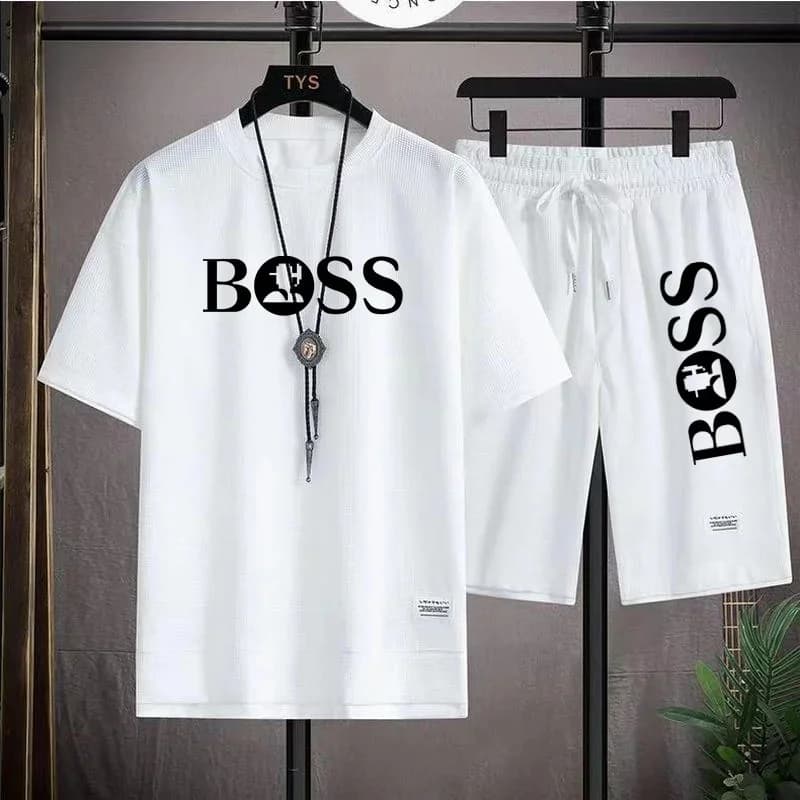 Completo Estivo 2026 da Uomo: T-Shirt e Pantaloncini Casual, alla Moda, Comodi e ad Asciugatura Rapida per Sport Quotidiani all'Aperto