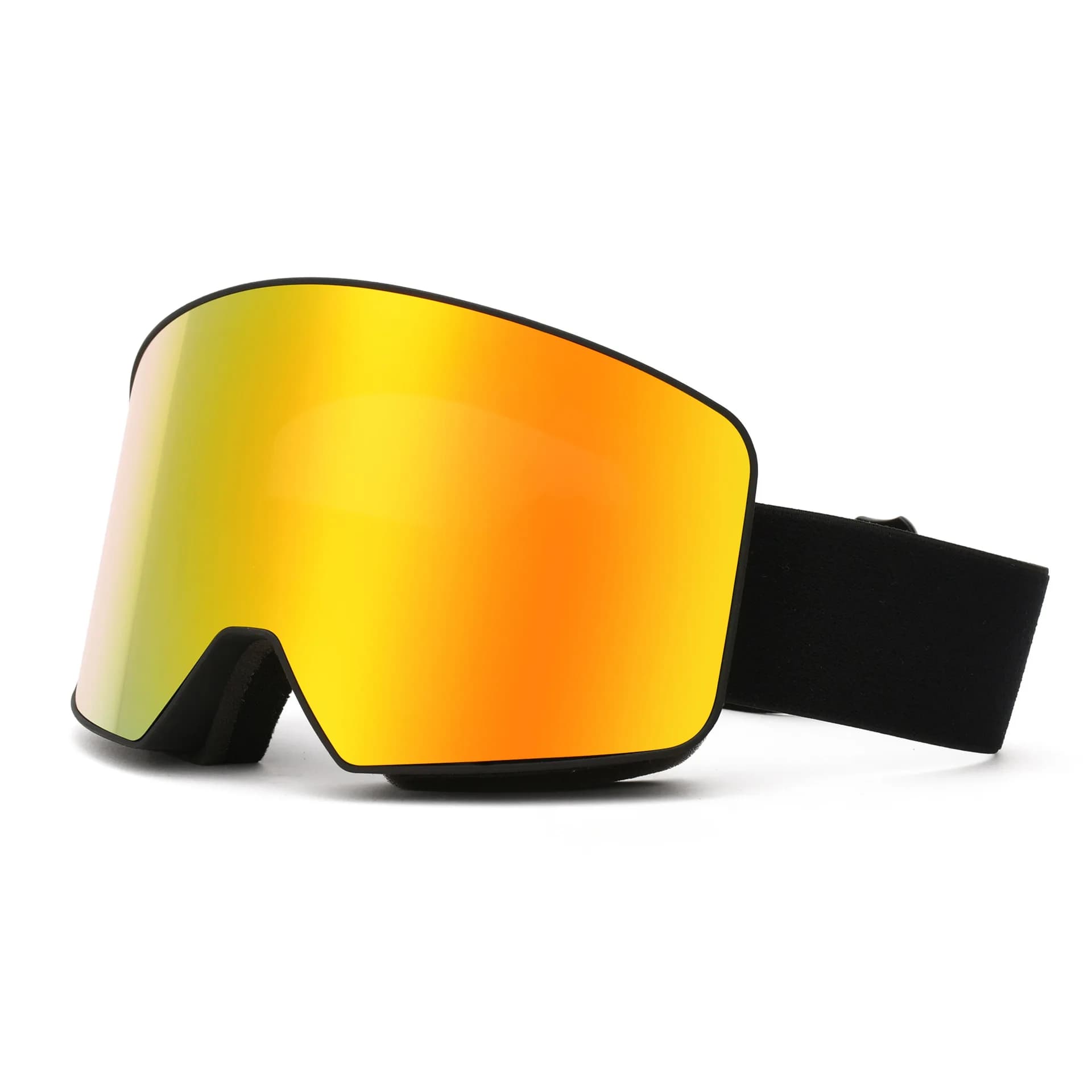 Occhiali da neve sportivi protettivi CE all'ingrosso Lenti polarizzanti Occhiali da snowboard per motoslitta Occhiali da sci OEM personalizzati