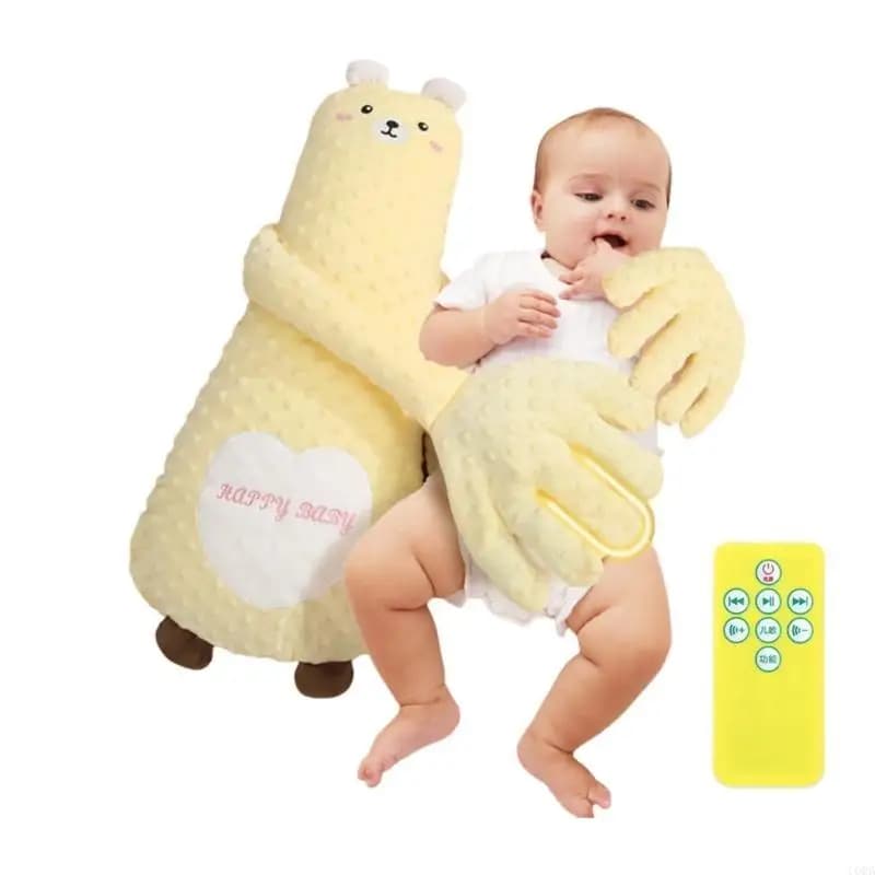 CORB Cartone animato lenitivo per le mani, cuscino riscaldante, consolatore, giocattolo per bambini con/senza 52 canzoni che il