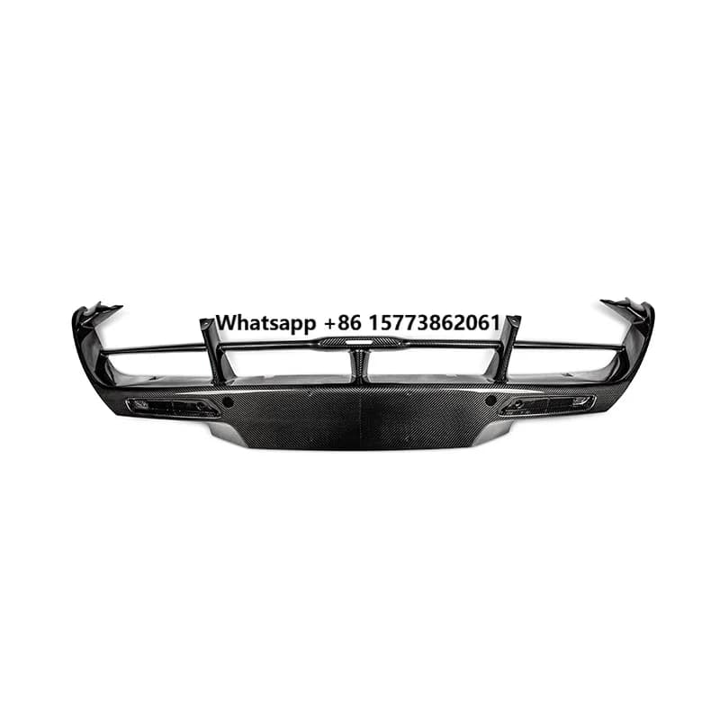 OEM Style Dry Carbon Fiber Car Parts Rear Bumper Diffuser Upper Section for Mclaren 720S 2015-2018