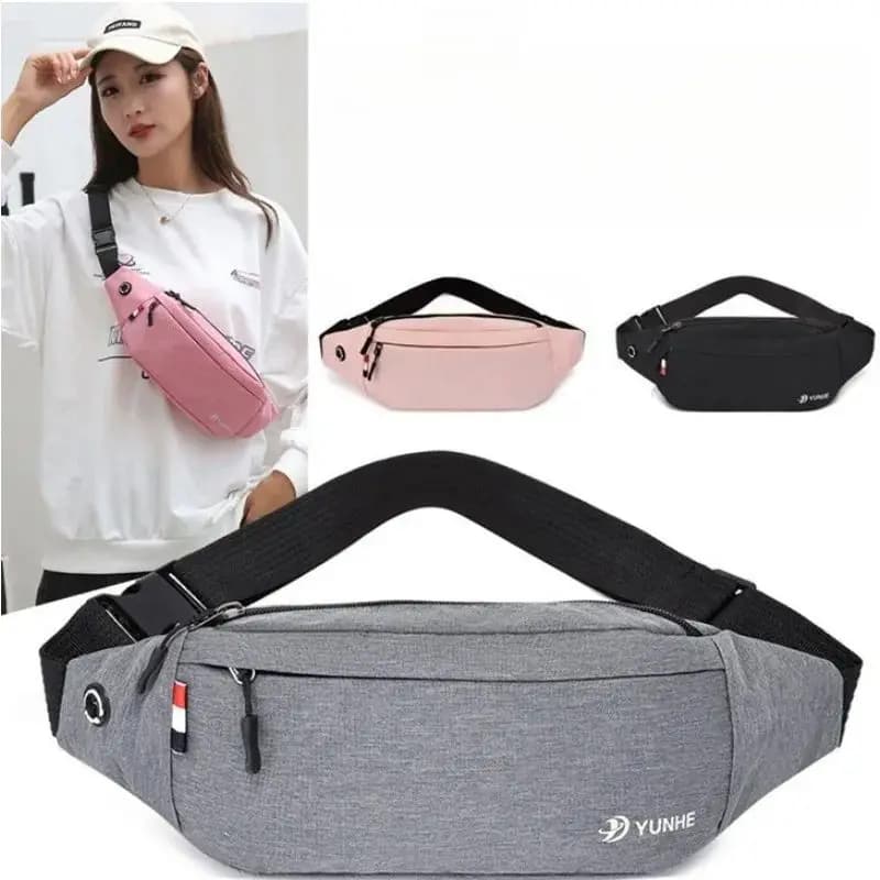 Men Waist Bag Pack Purse Casual Large Phone Belt Bag Pouch Women's Travel Phone Bag Fanny Banana Bag Hip Pockets