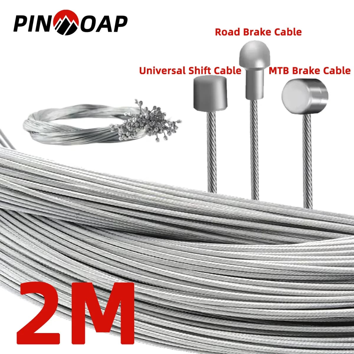 1PC/5/10PCS Universal Bicycle Gear Line Highway Mountain Bike Brake Line High Quality Galvanized Steel Wire Bicycle Accessories